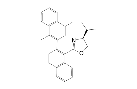 (4S)-4-ISOPROPYL-2-(1',3'-DIMETHYL-2,2'-BINAPHTHALEN-1-YL)-4,5-DIHYDROOXAZOLE