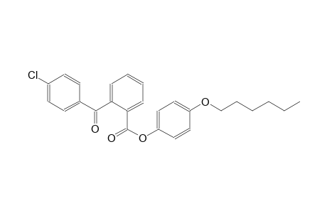 4-(hexyloxy)phenyl 2-(4-chlorobenzoyl)benzoate