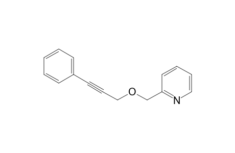 2-(3-Phenylprop-2-ynyloxymethyl)pyridine