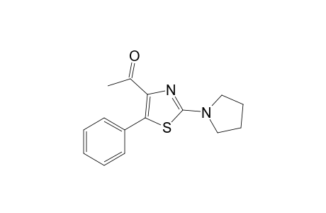1-(5-Phenyl-2-(pyrrolidin-1-yl)thiazol-4-yl)ethanone