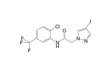 1H-Pyrazole-1-acetamide, N-[2-chloro-5-(trifluoromethyl)phenyl]-4-iodo-