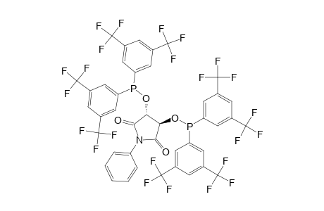 (2R,3R)-2,3-O-BIS-(DI-(3,5-BIS-TRIFLUOROMETHYLPHENYL)-PHOSPHINO)-N-PHENYLTARTRIMIDE