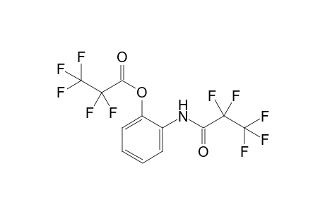 2-(2,2,3,3,3-pentafluoropropanamido)phenyl 2,2,3,3,3-pentafluoropropanoate