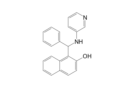 1-(Phenyl(pyridine-3-ylamino)methyl)naphthalene-2-ol