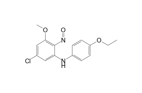 5-Chloro-N-(4-ethoxyphenyl)-3-methoxy-2-nitrosoaniline