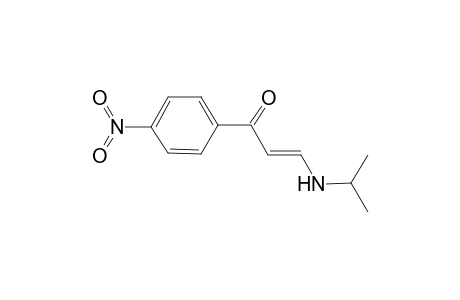 3-Isopropylamino-1-(4-nitro-phenyl)-propenone