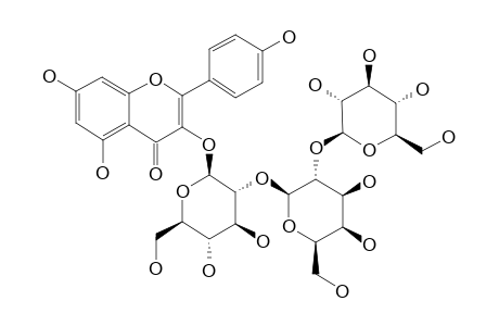KAEMPFEROL-3-O-BETA-GLUCOPYRANOSYL-(1->2)-O-BETA-GALACTOPYRANOSYL-(1->2)-O-BETA-GLUCOPYRANOSIDE