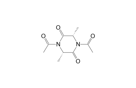(S,S)-1,4-diacetyl-3,6-dimethylpiperazine-2,5-dione