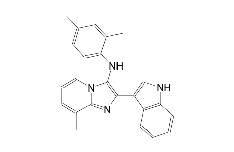N-(2,4-dimethylphenyl)-2-(1H-indol-3-yl)-8-methylimidazo[1,2-a]pyridin-3-amine