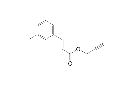 2-Propenoic acid, 3-(3-methylphenyl)-, 2-propynyl ester