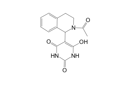 1H-Pyrimidine-2,4-dione, 5-(2-acetyl-1,2,3,4-tetrahydroisoquinolin-1-yl)-6-hydroxy-