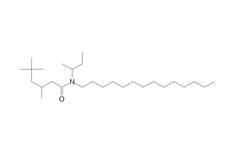 Hexanamide, 3,5,5-trimethyl-N-(2-butyl)-N-tetradecyl-