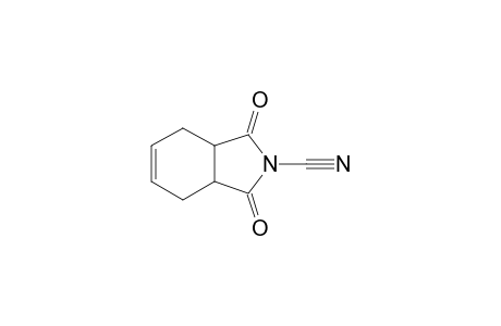 1,3-bis(oxidanylidene)-3a,4,7,7a-tetrahydroisoindole-2-carbonitrile