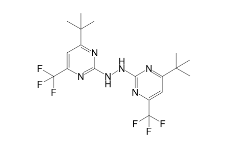 6,6'-Ditert-Butyl-4,4'-bis-(trifluoromethyl)-2,2'-hydrazopyrimidine
