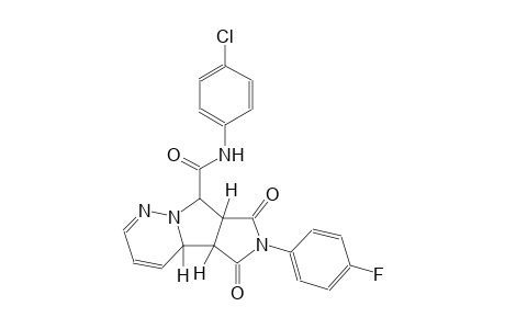 (4aR,4bS,7aR,8S)-N-(4-chlorophenyl)-6-(4-fluorophenyl)-5,7-dioxo-4b,5,6,7,7a,8-hexahydro-4aH-pyrrolo[3',4':3,4]pyrrolo[1,2-b]pyridazine-8-carboxamide