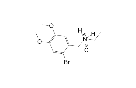 N-(2-bromo-4,5-dimethoxybenzyl)ethanaminium chloride