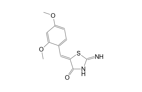 (5Z)-5-(2,4-dimethoxybenzylidene)-2-imino-1,3-thiazolidin-4-one