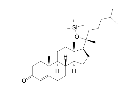 (20R)-20-Trimethylsilyloxy-4-cholesten-3-one