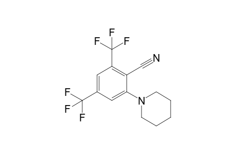 2-(1-Piperidinyl)-4,6-bis(trifluoromethyl)benzonitrile