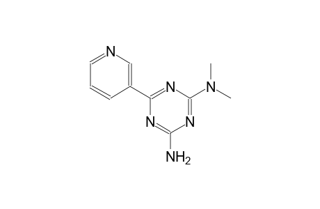 N~2~,N~2~-dimethyl-6-(3-pyridinyl)-1,3,5-triazine-2,4-diamine