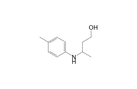 3-(4-Methylanilino)-1-butanol