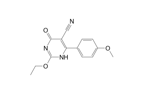 2-ethoxy-4-keto-6-(4-methoxyphenyl)-1H-pyrimidine-5-carbonitrile