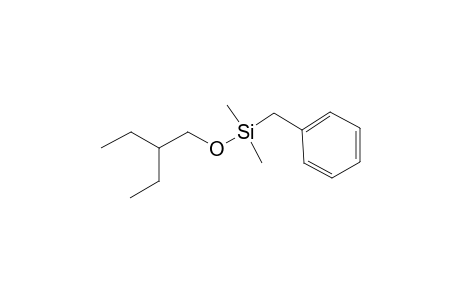 2-Ethyl-1-butanol, benzyldimethylsilyl ether