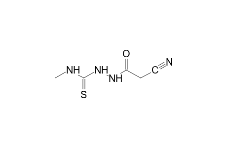 1-(cyanoacetyl)-4-methyl-3-thiosemicarbazide