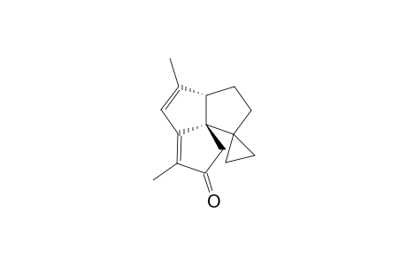 4,7-Dimethylspiro[cyclopropane-1,11-tricyclo[6.4.0.0(1,5)]undeca-4,6-dien-3-one