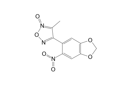 3-METHYL-4-(4,5-METHYLENDIOXY-2-NITROPHENYL)-FUROXAN