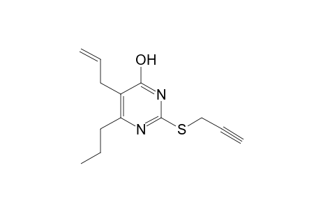 5-allyl-6-propyl -2-[(2-propynyl)thio]-4-pyrimidinol