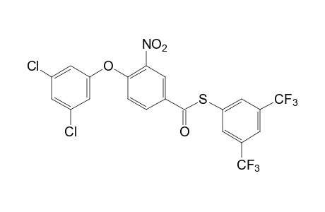 4-(3,5-dichlorophenoxy)-3-nitrothiobenzoic acid, S-(alpha,alpha,alpha,alpha',alpha',alpha'-hexafluoro-3,5-xylyl) ester