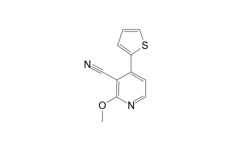2-Methoxy-4-(2-thienyl)pyridine-3-carbonitrile