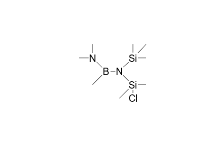 [(Chloro-dimethylsilyl)-(trimethylsilyl)amino]-dimethylamino-methyl-borane