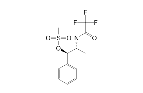 U-N-TRIFLUOROACETYL-2-AMINO-1-PHENYLPROPAN-1-OL-MESYLATE