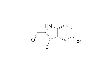 5-Bromo-3-chloro-1H-indole-2-carboxaldehyde