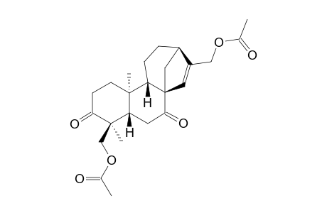 (ent)-17,18-Diacetoxy-Kaur-15-ene-3,7-dione
