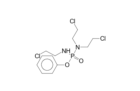 Phenyl-N,N,N'-tris-(2-chloroethyl)-phosphordiamidate