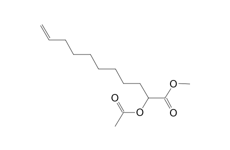 10-Undecenoic acid, 2-(acetyloxy)-, methyl ester