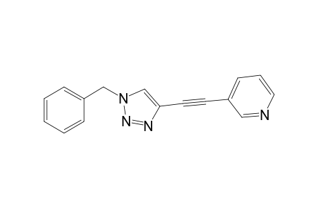 3-[(1-Benzyl-1H-1,2,3-triazol-4-yl)ethynyl]pyridine