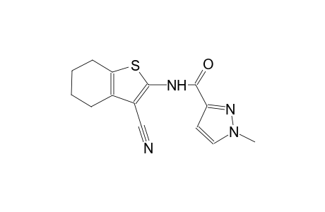 N-(3-cyano-4,5,6,7-tetrahydro-1-benzothien-2-yl)-1-methyl-1H-pyrazole-3-carboxamide