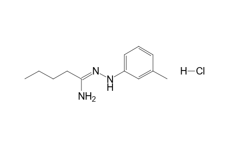 1-[(3-Methylphenyl)hydrazono]pentylamine hydrochloride