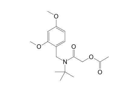 2-(tert-butyl(2,4-dimethoxybenzyl)amino)-2-oxoethyl acetate