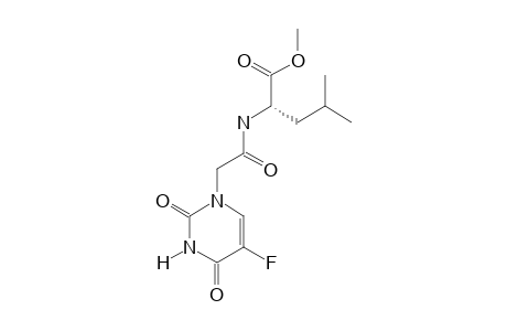 (S)-METHYL-2-[2-(5-FLUORO-2,4-DIOXO-3,4-DIHYDROPYRIMIDIN-1(2H)-YL)-ACETAMIDO]-4-METHYLPENTANOATE