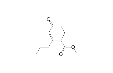 2-Cyclohexene-1-carboxylic acid, 2-butyl-4-oxo-, ethyl ester