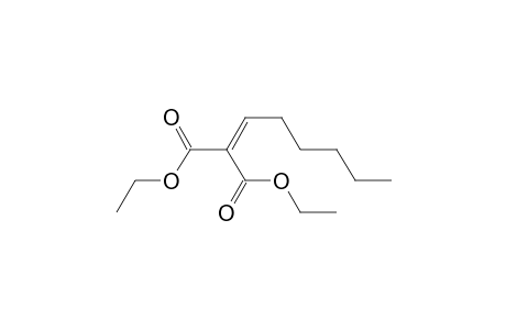 2-Hexylidenemalonic acid diethyl ester