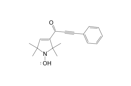 2,5-Dihydro-2,2,5,5-tetramethyl-3-(1-oxo-3-phenylprop-2-yn-1-yl)-1H-pyrrolidin-1-yloxyl radical