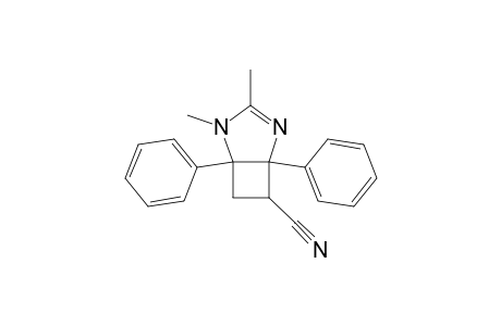 2,3-Dimethyl-1,5-diphenyl-2,4-diazabicyclo[3.2.0]hept-3-ene-6-carbonitrile