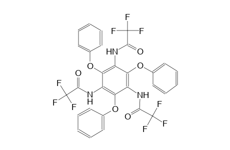 acetamide, 2,2,2-trifluoro-N-[2,4,6-triphenoxy-3,5-bis[(2,2,2-trifluoroacetyl)amino]phenyl]-