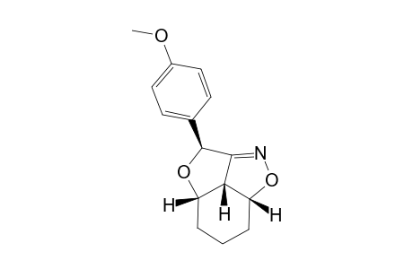 trans-3-(4-Methoxyphenyl)-5-aza-2,6-dioxatricyclo[5.3.1.0(4,11)]undec-4-ene